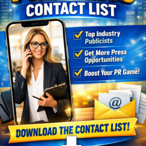 Publicists Contact List: The Key to Getting Press, Interviews & Real Media Exposure