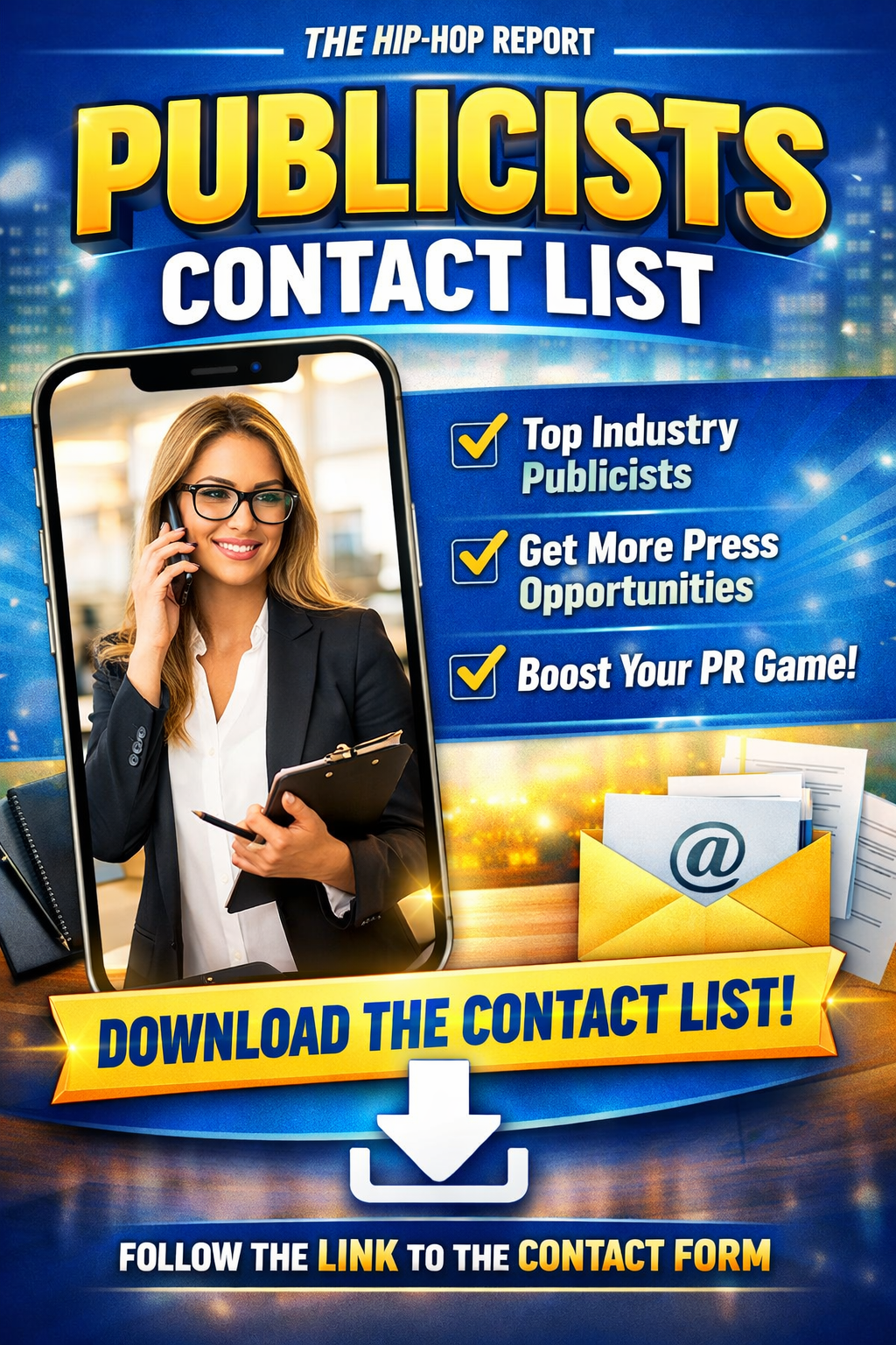 Publicists Contact List: The Key to Getting Press, Interviews & Real Media Exposure